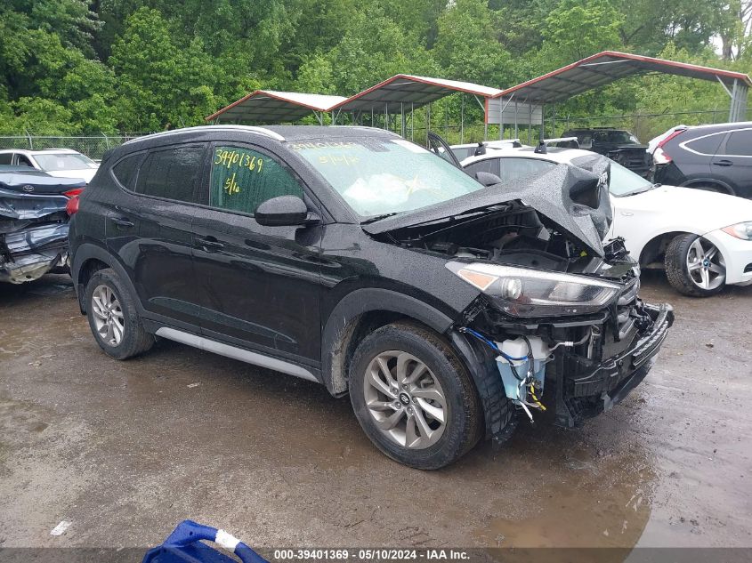 2017 Hyundai Tucson Se VIN: KM8J3CA43HU555958 Lot: 39401369