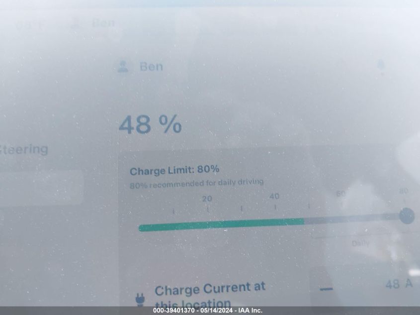 2024 Tesla Model Y Performance Dual Motor All-Wheel Drive VIN: 7SAYGDEF2RF056705 Lot: 39401370