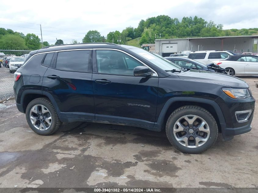 2020 Jeep Compass Limited 4X4 VIN: 3C4NJDCB5LT161765 Lot: 39401382