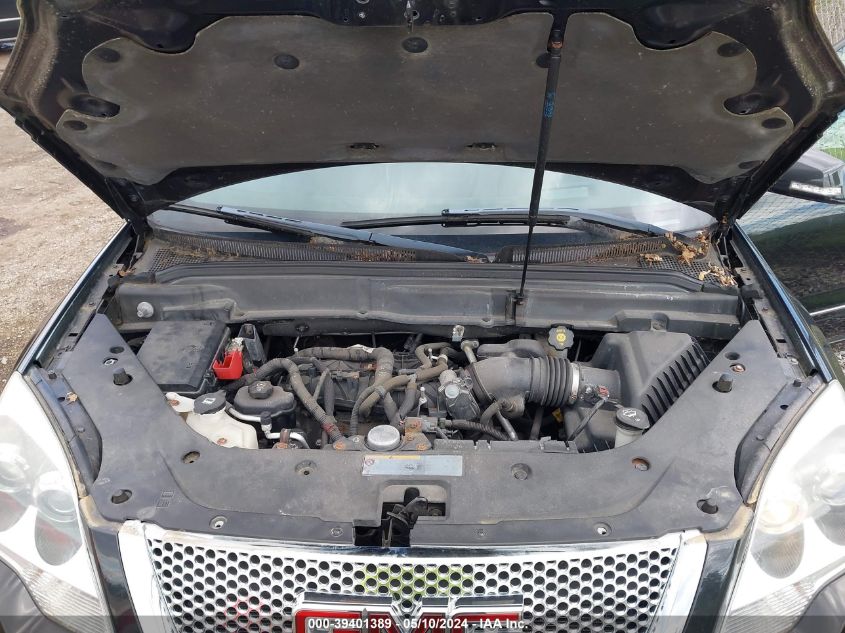 2012 GMC Acadia Denali VIN: 1GKKVTEDXCJ409830 Lot: 39401389