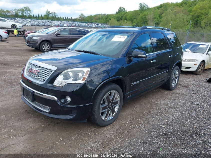 2012 GMC Acadia Denali VIN: 1GKKVTEDXCJ409830 Lot: 39401389