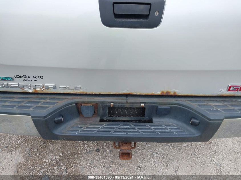 2010 GMC Sierra 1500 Sle VIN: 3GTRKVE33AG224037 Lot: 39401390