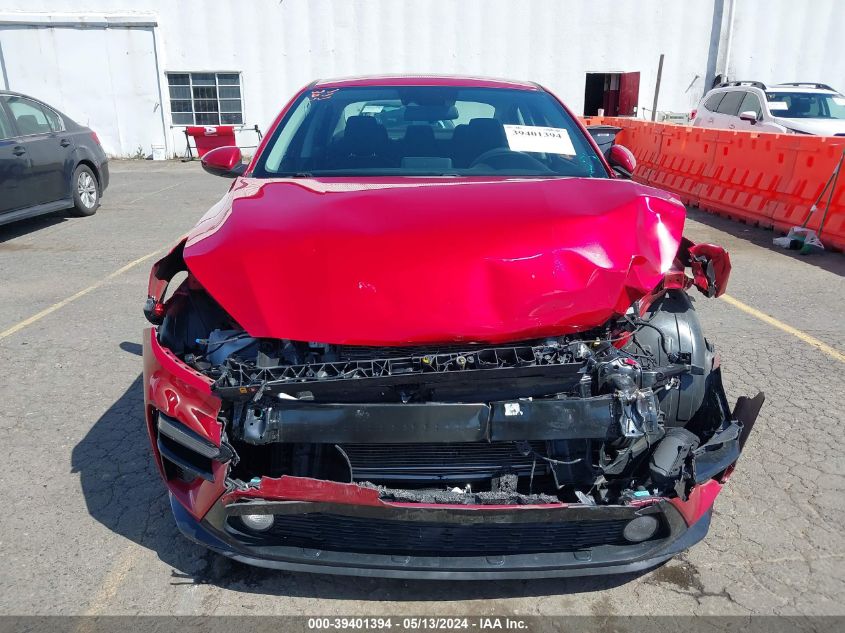 2019 Kia Forte Lxs VIN: 3KPF24AD9KE115669 Lot: 39401394