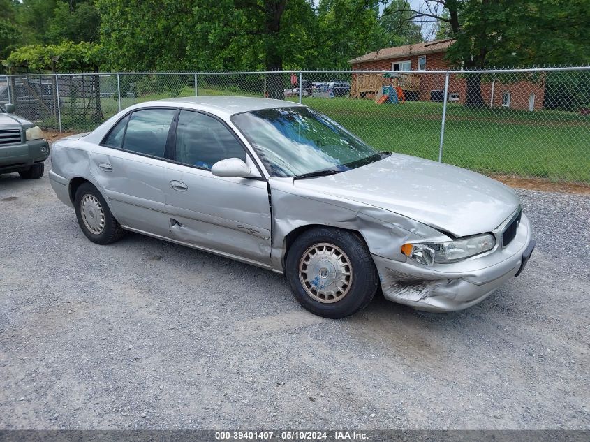 2002 Buick Century Custom VIN: 2G4WS52J621273633 Lot: 39401407