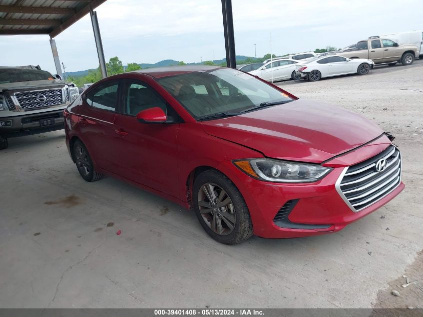 2018 Hyundai Elantra Sel VIN: 5NPD84LF3JH235448 Lot: 39401408