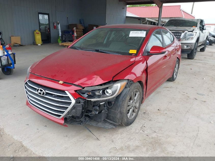 2018 Hyundai Elantra Sel VIN: 5NPD84LF3JH235448 Lot: 39401408