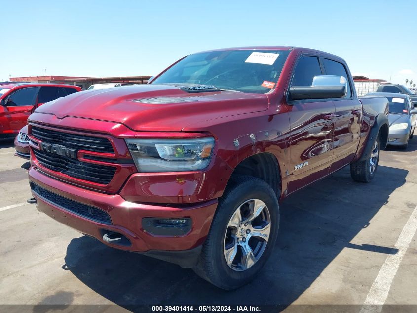 2019 Ram 1500 VIN: 1C6SRFRT2KN802173 Lot: 40324695