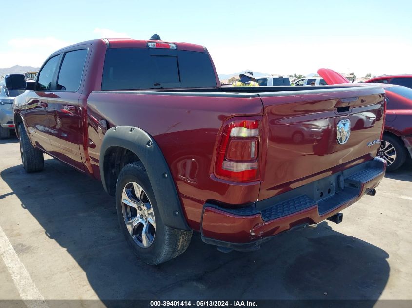 2019 Ram 1500 VIN: 1C6SRFRT2KN802173 Lot: 40324695