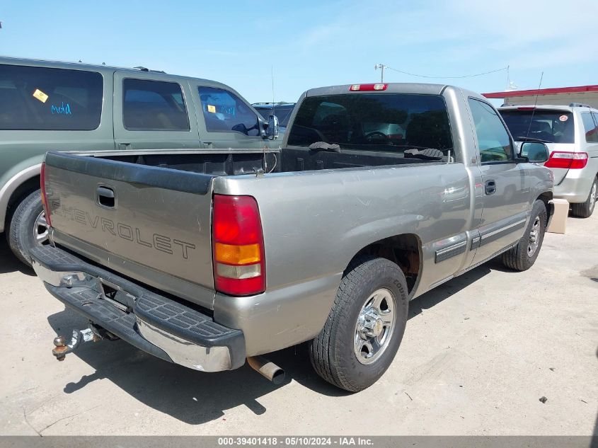 2001 Chevrolet Silverado 1500 VIN: 1GCEC14W11Z239698 Lot: 39401418