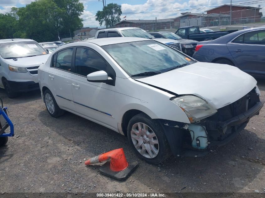 2012 Nissan Sentra 2.0 S VIN: 3N1AB6AP9CL698650 Lot: 39401422