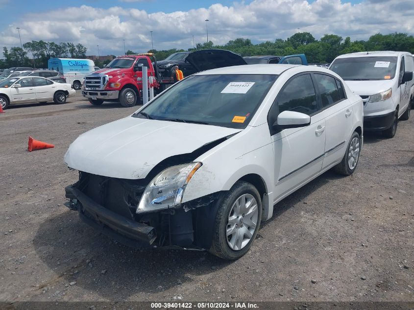 2012 Nissan Sentra 2.0 S VIN: 3N1AB6AP9CL698650 Lot: 39401422