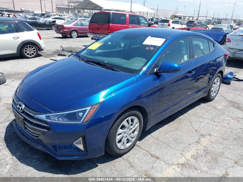 2020 Hyundai Elantra Se VIN: 5NPD74LFXLH532187 Lot: 39401434