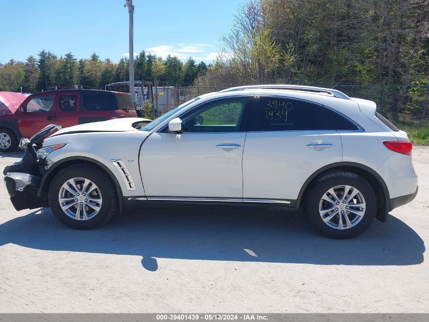 2016 Infiniti Qx70 VIN: JN8CS1MW6GM400423 Lot: 39401439