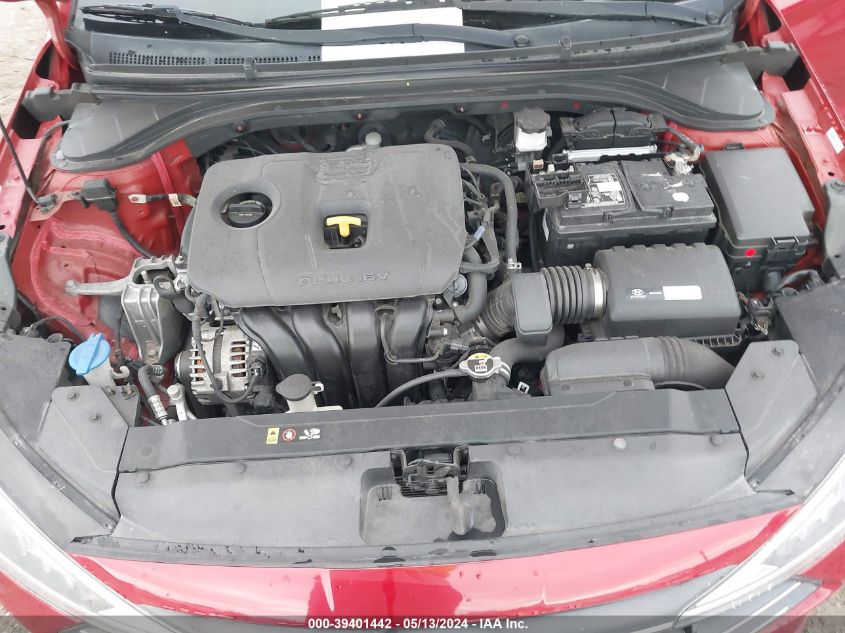 2019 Hyundai Elantra Se VIN: KMHD74LF6KU888765 Lot: 39401442