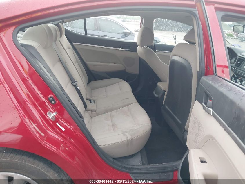 2019 Hyundai Elantra Se VIN: KMHD74LF6KU888765 Lot: 39401442