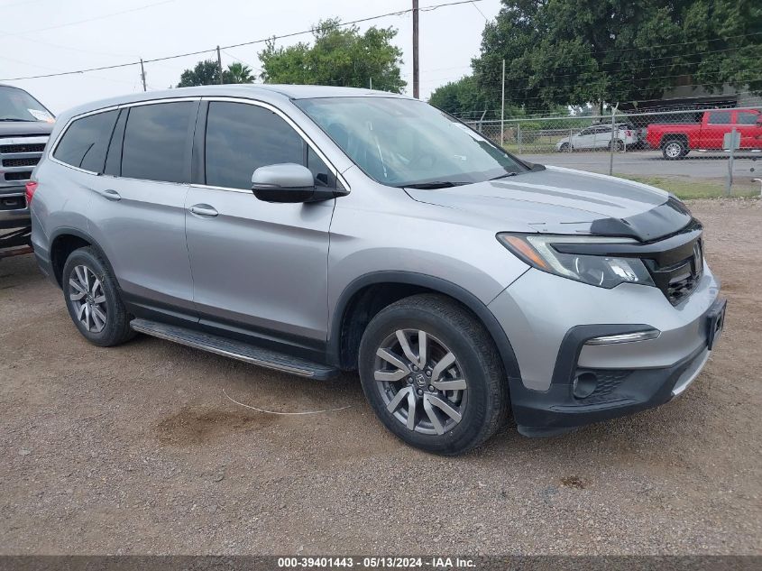 2019 Honda Pilot Ex-L VIN: 5FNYF5H58KB023061 Lot: 39401443