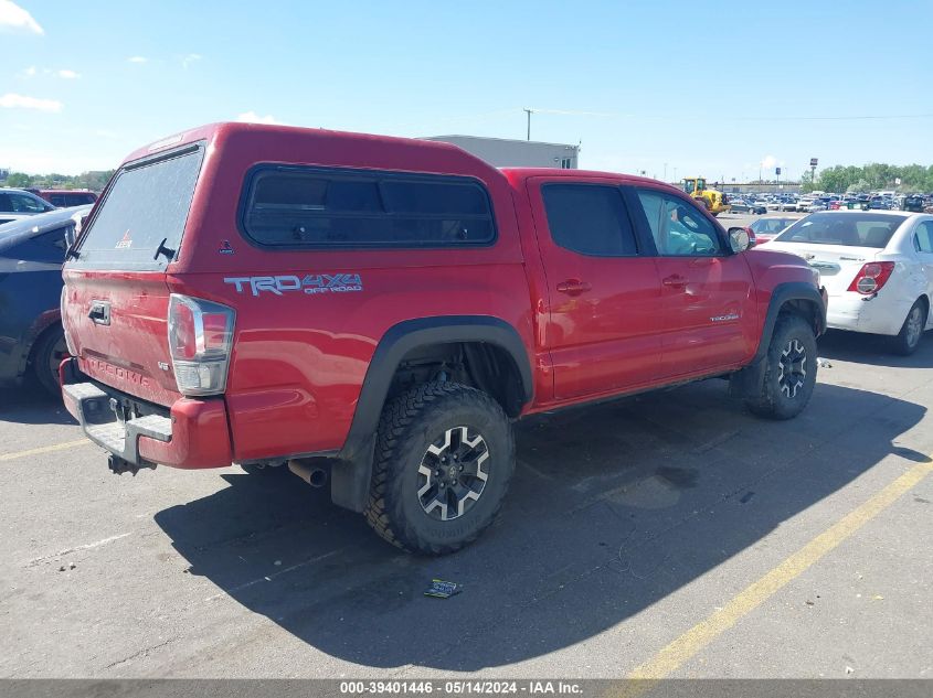 VIN 5TFCZ5AN9LX230884 2020 Toyota Tacoma, Trd Off-Road no.4