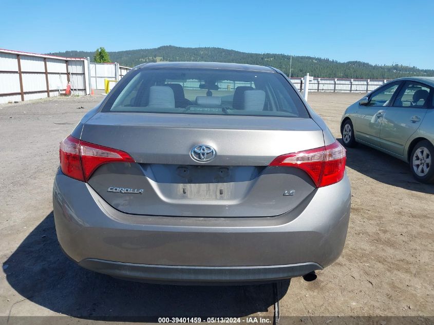 2017 Toyota Corolla Le VIN: 2T1BURHE7HC826945 Lot: 39401459