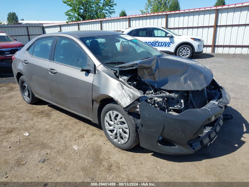 2017 Toyota Corolla Le VIN: 2T1BURHE7HC826945 Lot: 39401459