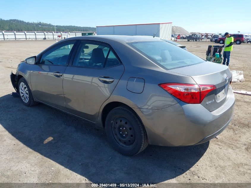 2017 Toyota Corolla Le VIN: 2T1BURHE7HC826945 Lot: 39401459