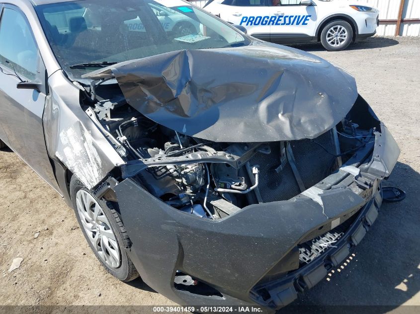 2017 Toyota Corolla Le VIN: 2T1BURHE7HC826945 Lot: 39401459