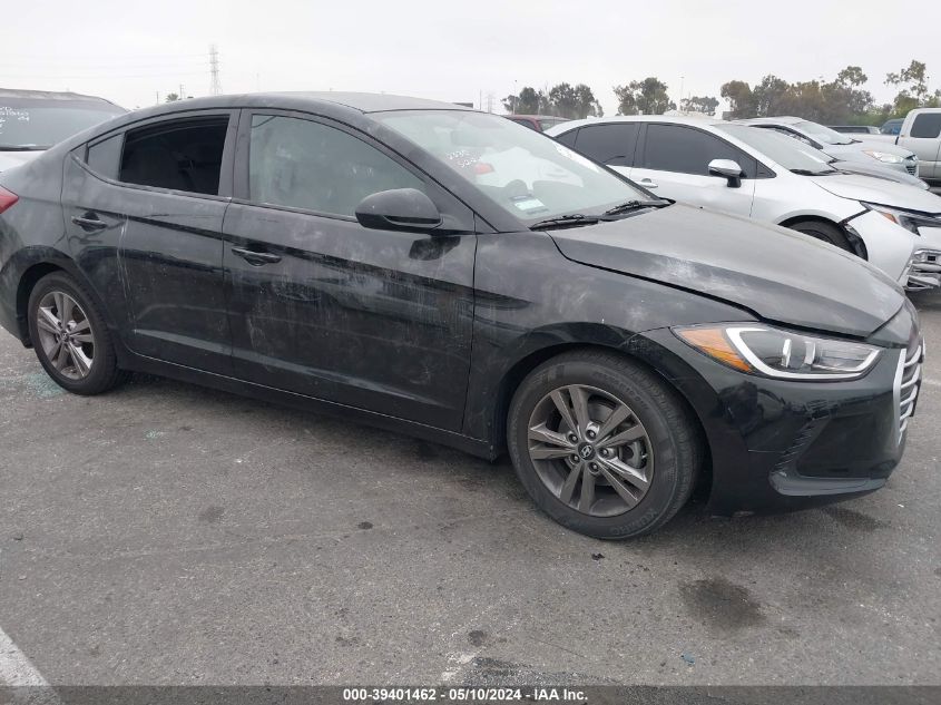 2018 Hyundai Elantra Sel VIN: KMHD84LF0JU628180 Lot: 39401462