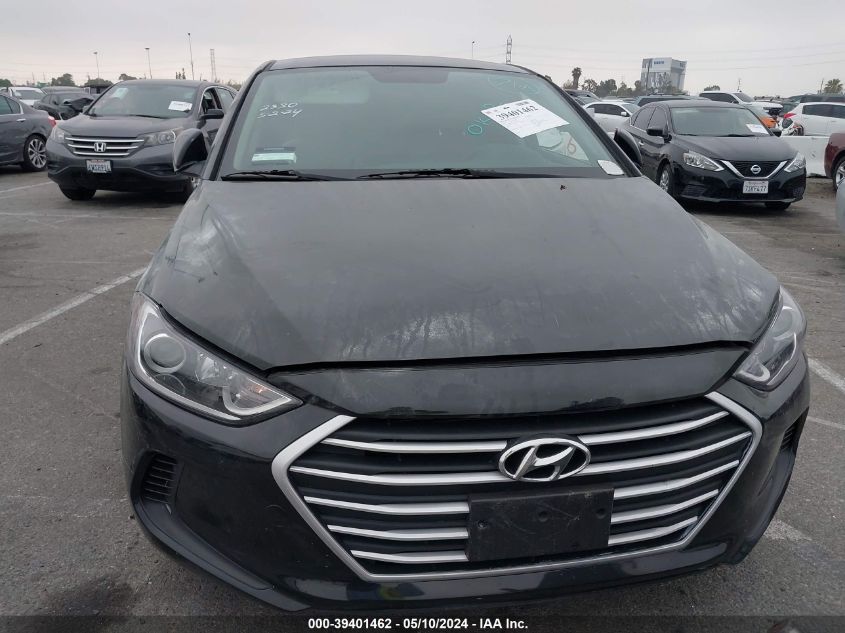 2018 Hyundai Elantra Sel VIN: KMHD84LF0JU628180 Lot: 39401462