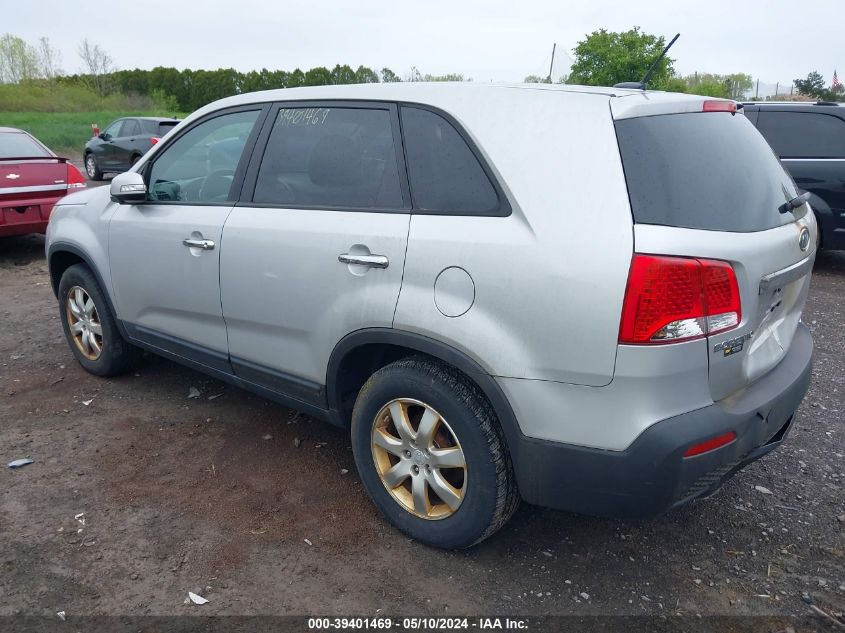 2011 Kia Sorento Lx VIN: 5XYKT3A19BG108106 Lot: 39401469