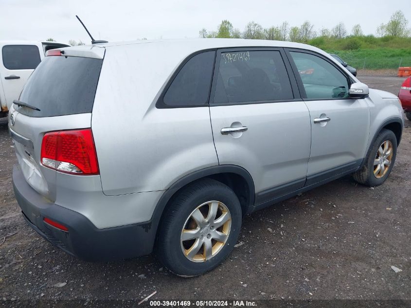 2011 Kia Sorento Lx VIN: 5XYKT3A19BG108106 Lot: 39401469