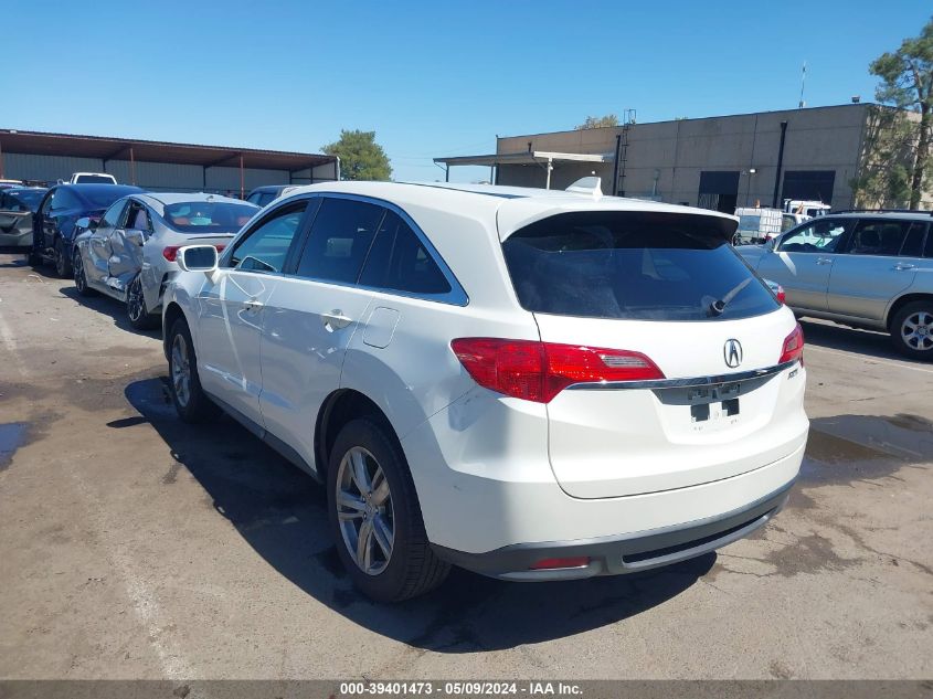 2014 Acura Rdx VIN: 5J8TB3H33EL017003 Lot: 39401473