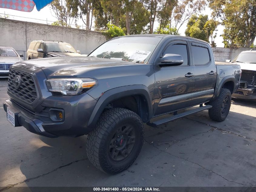 2020 Toyota Tacoma Trd Off-Road VIN: 3TMAZ5CN9LM139401 Lot: 39401480