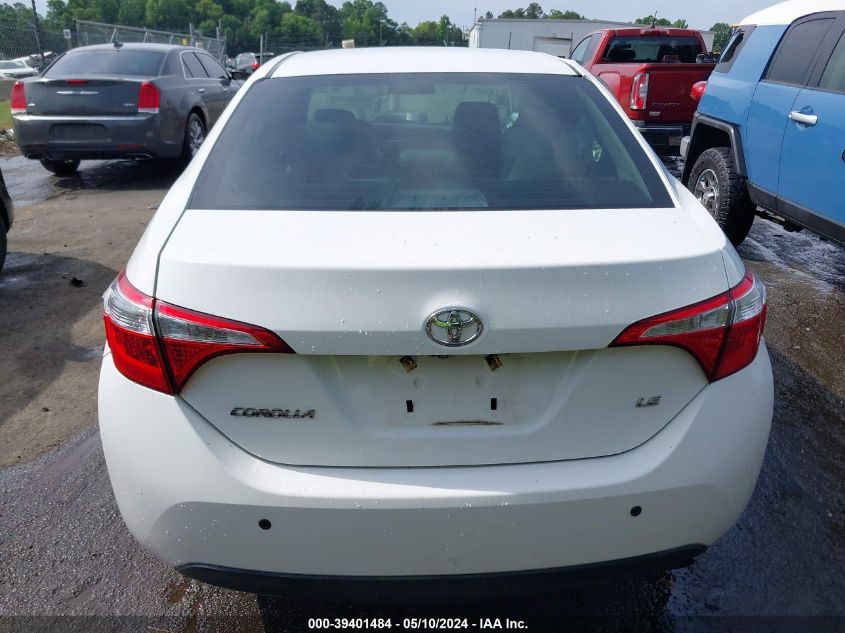 2016 Toyota Corolla Le Plus VIN: 2T1BURHE8GC666508 Lot: 39401484