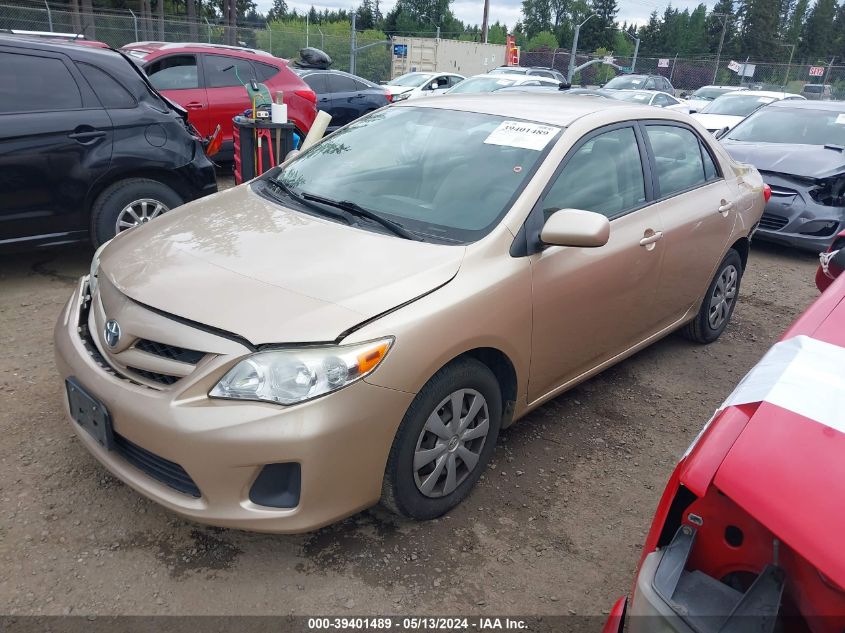 2011 Toyota Corolla Le VIN: JTDBU4EE3B9149283 Lot: 39401489