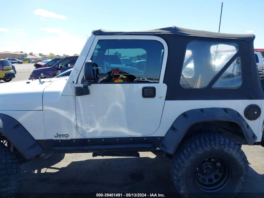 2003 Jeep Wrangler Sport VIN: 1J4FA49S53P336672 Lot: 39401491