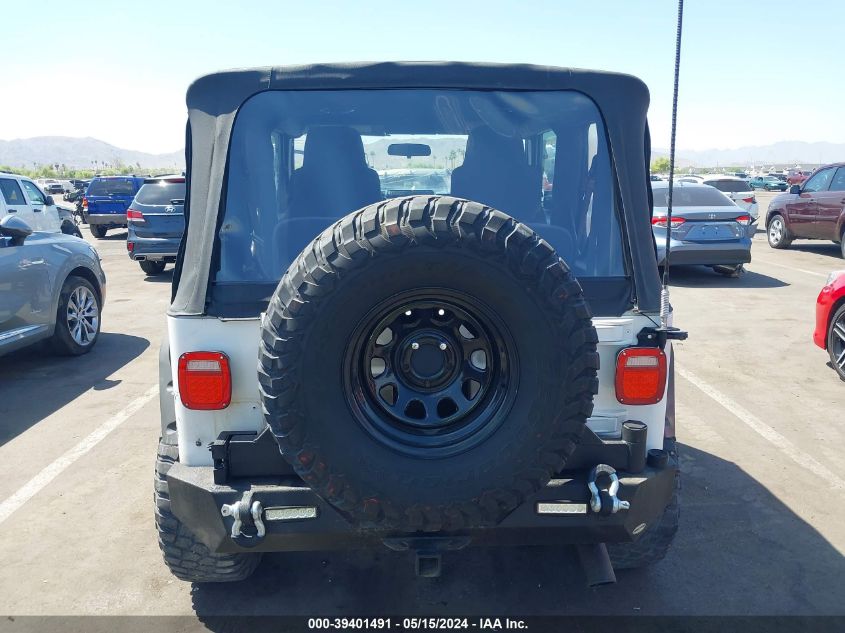 2003 Jeep Wrangler Sport VIN: 1J4FA49S53P336672 Lot: 39401491