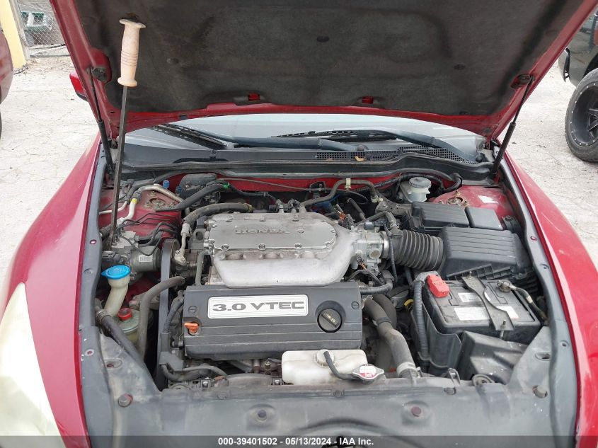 2004 Honda Accord 3.0 Ex VIN: 1HGCM82694A015597 Lot: 39401502