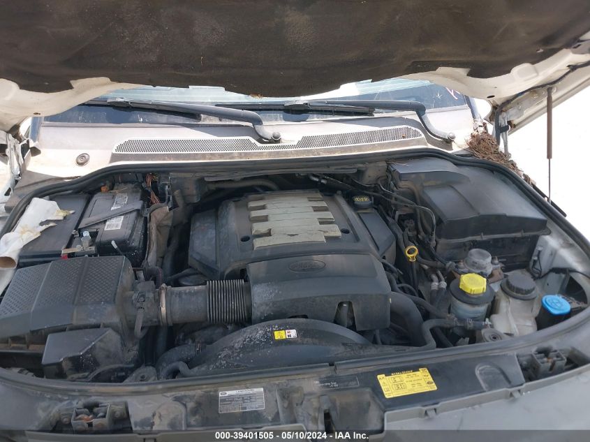 2008 Land Rover Range Rover Sport Hse VIN: SALSK254X8A138475 Lot: 39401505