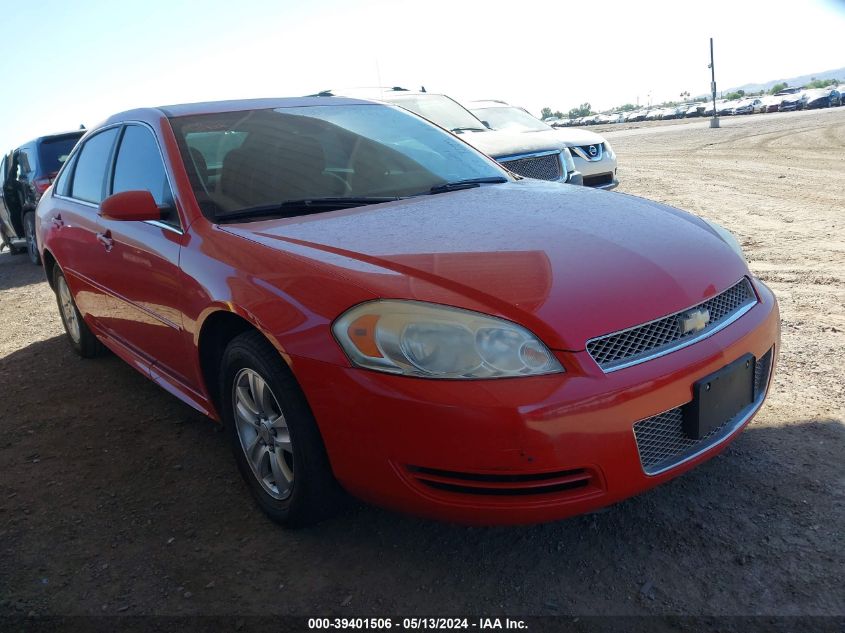 2013 Chevrolet Impala Ls VIN: 2G1WF5E33D1260601 Lot: 39401506