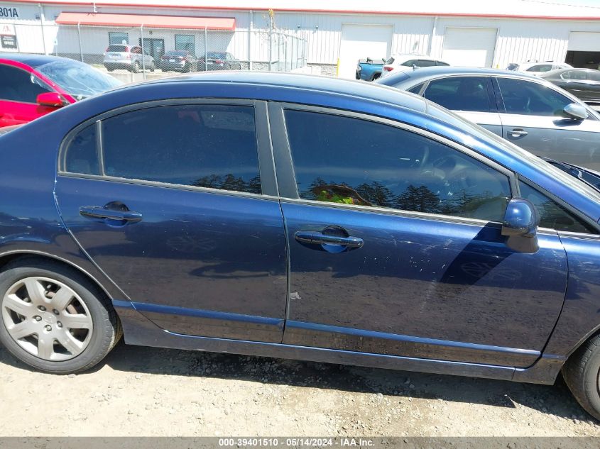 2007 Honda Civic Lx VIN: 1HGFA16597L081137 Lot: 39401510