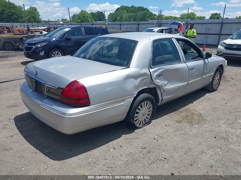 2006 Mercury Grand Marquis Ls VIN: 2MEFM75V46X631600 Lot: 39401513