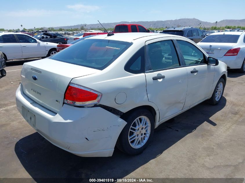 2010 Ford Focus Se VIN: 1FAHP3FN1AW258230 Lot: 39401519