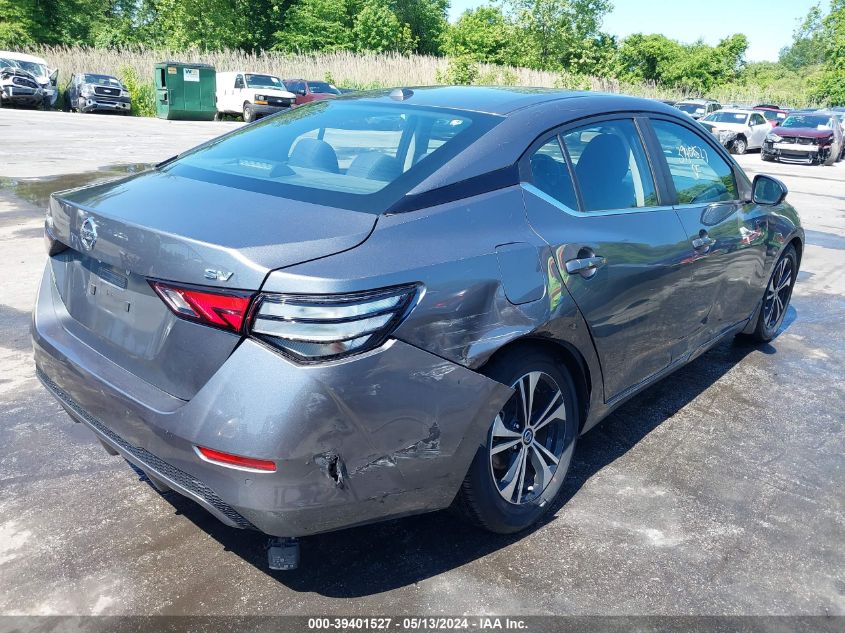 2020 Nissan Sentra Sv Xtronic Cvt VIN: 3N1AB8CV4LY211879 Lot: 39401527