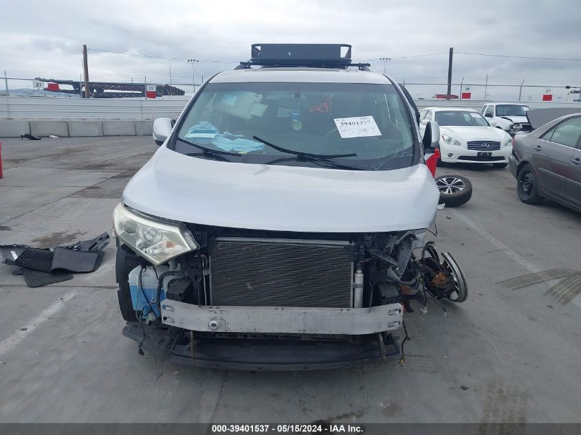 2012 Nissan Quest Sl VIN: JN8AE2KP8C9043792 Lot: 39401537