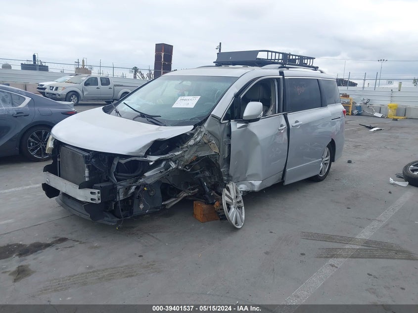 2012 Nissan Quest Sl VIN: JN8AE2KP8C9043792 Lot: 39401537