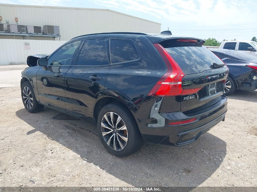 2024 Volvo Xc60 B5 Plus Dark Theme VIN: YV4L12RL8R1774634 Lot: 39401536