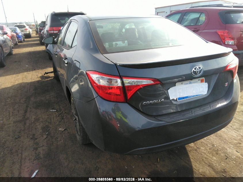 2015 Toyota Corolla S Plus VIN: 5YFBURHE4FP297435 Lot: 39401540