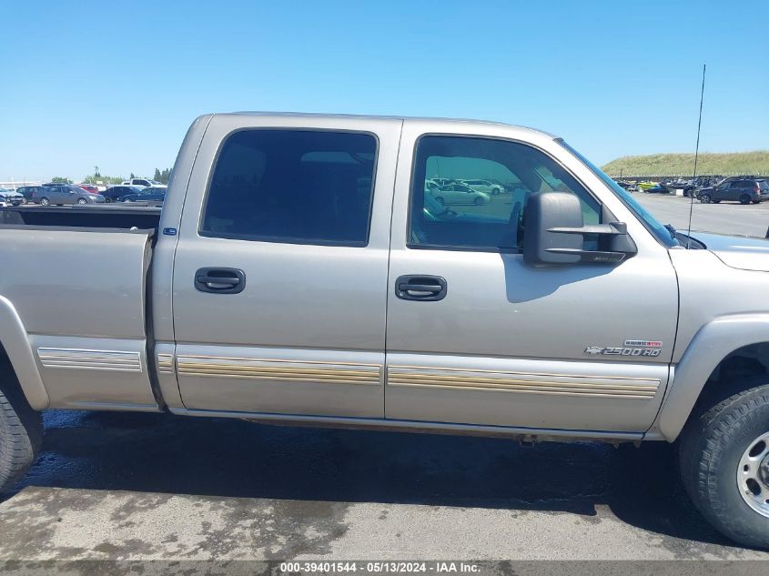 2002 Chevrolet Silverado 2500Hd Ls VIN: 1GCHK23152F155656 Lot: 39401544