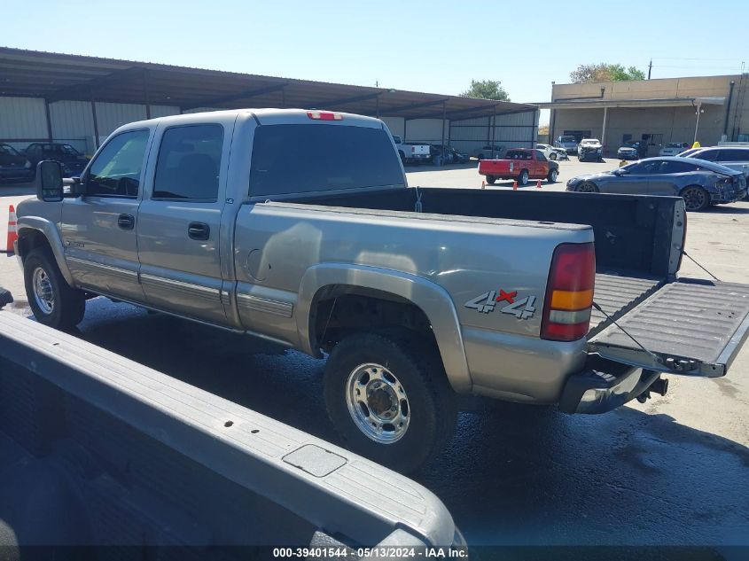 2002 Chevrolet Silverado 2500Hd Ls VIN: 1GCHK23152F155656 Lot: 39401544