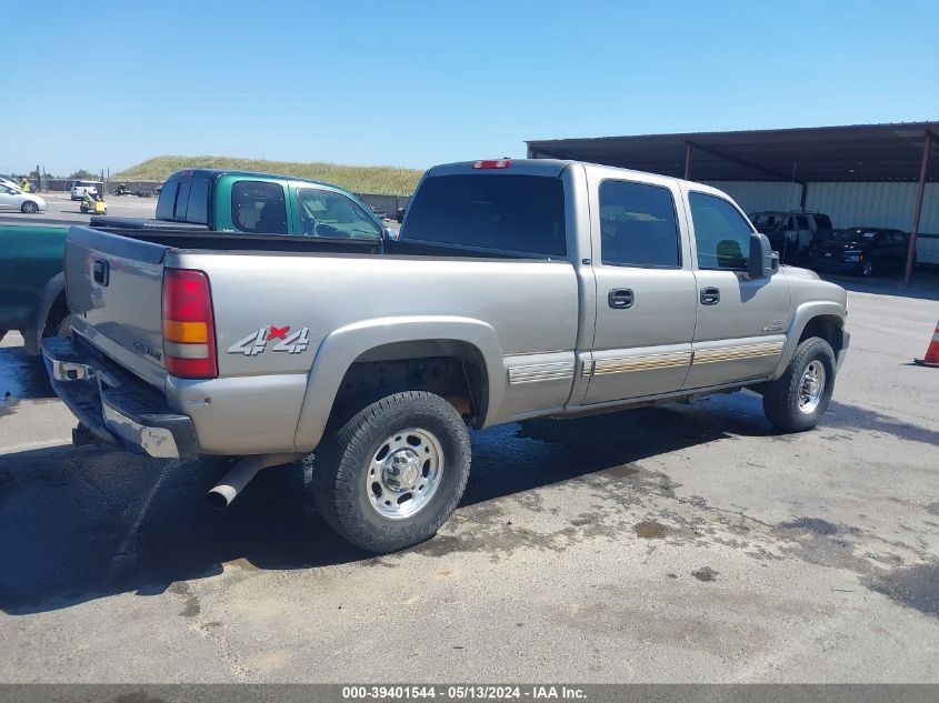 2002 Chevrolet Silverado 2500Hd Ls VIN: 1GCHK23152F155656 Lot: 39401544