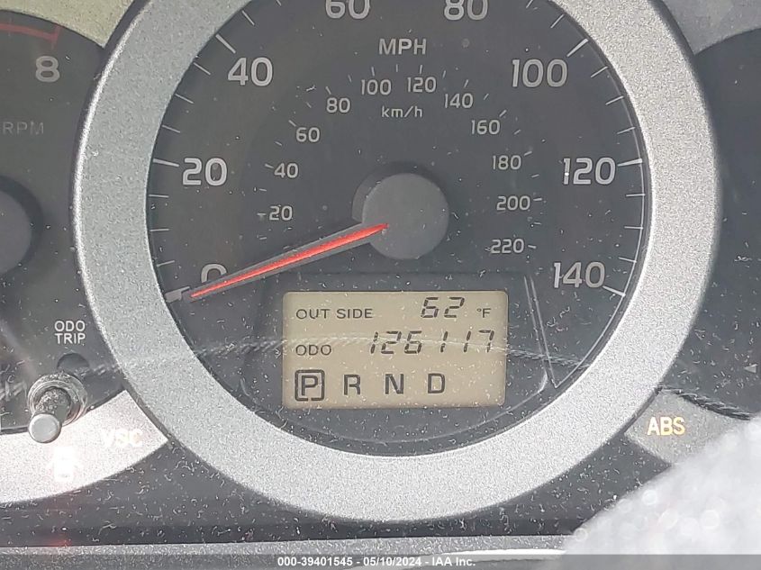 2008 Toyota Rav4 VIN: JTMBD33V086073125 Lot: 39401545